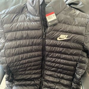 Black Nike puffer